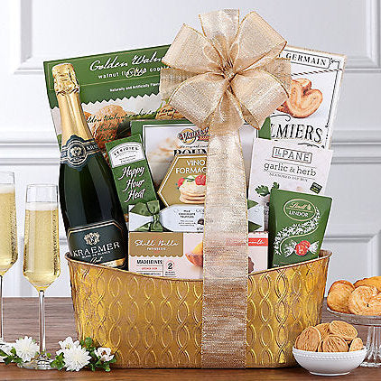 Kraemer's Champagne: Gourmet Gift Basket