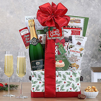 Kraemer Champagne: Premium Gift Basket