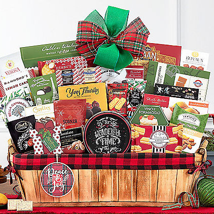 Holiday Delight: Gourmet Christmas Gift Basket