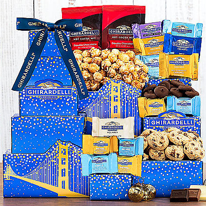 Ghirardelli Chocolate: Gourmet Gift Tower