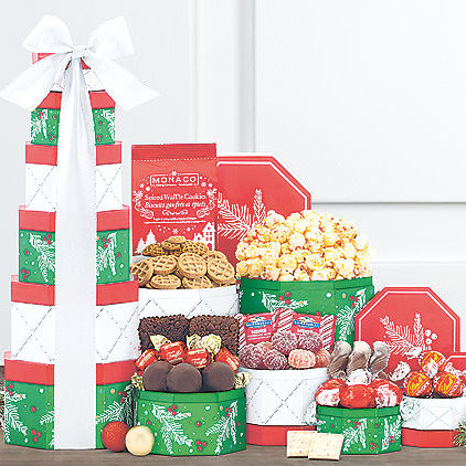 Tis' the Season: Christmas Holiday Gift Tower