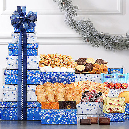 Let It Snow: Holiday Gift Tower