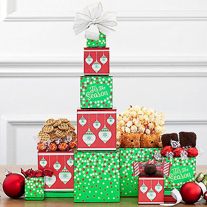 'Tis the Season: Christmas Gift Tower