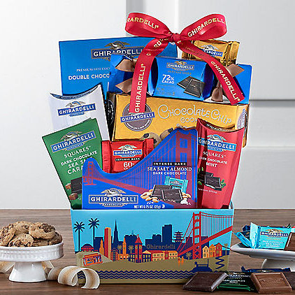 Ghirardelli Lover: Premium Chocolate Basket