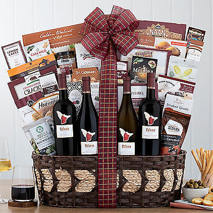 Talaria Vineyards Sonoma Quartet: Wine Gift Basket