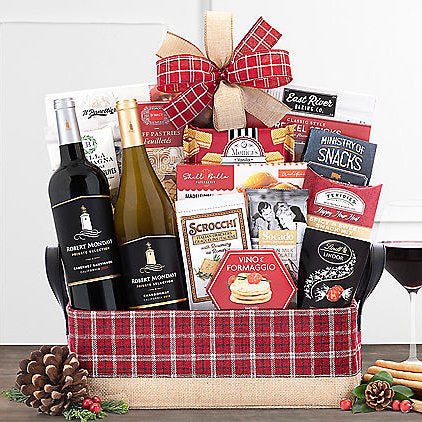 Robert Mondavi Private Selection Duet: Wine Gift Basket