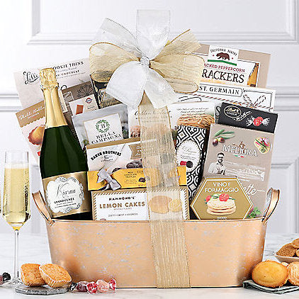 Sparkling Surprise: Champagne Gift Basket