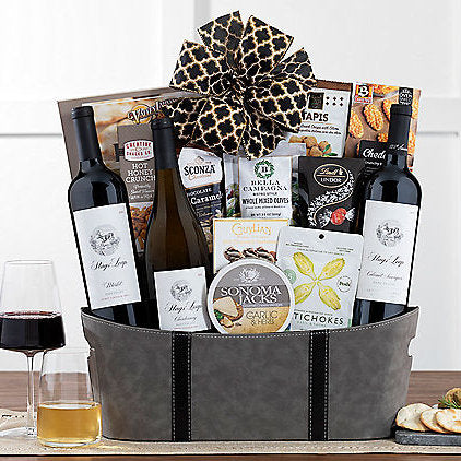 Stag's Leap Winery Trio: Premium Wine Basket