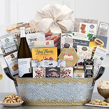 Sterling Vineyards Chardonnay: Wine Gift Basket