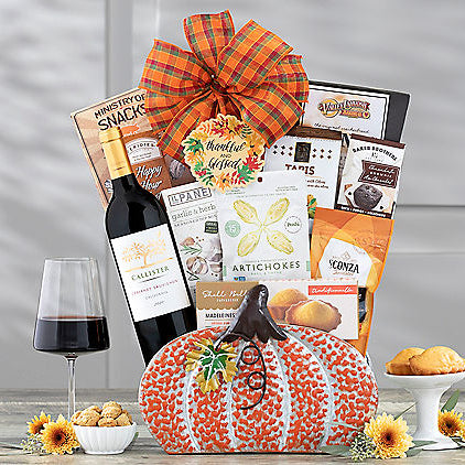 Callister Cellars Cabernet: Harvest Wine Gift Basket