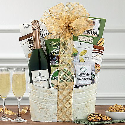 Bertrand Jefferson Brut: Champagne Gift Basket