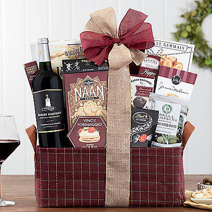 Robert Mondavi Cabernet: Gourmet Wine Gift Basket