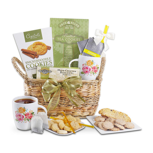 Wicker Tea Basket: Enjoy a Charming Tea Party at Home