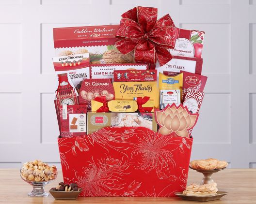 Sweet Symphony: The Grand Gift Basket with Chocolates, & More!