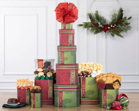 Holiday Favorites Gift Tower