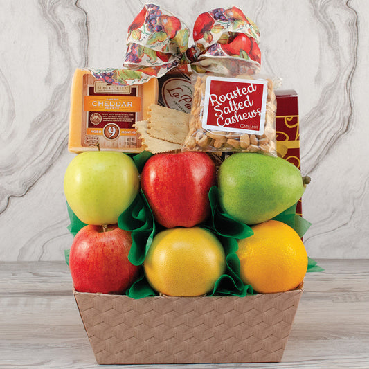 Healthy Surprise: Fruit & Sugar Free Treats Gift Basket