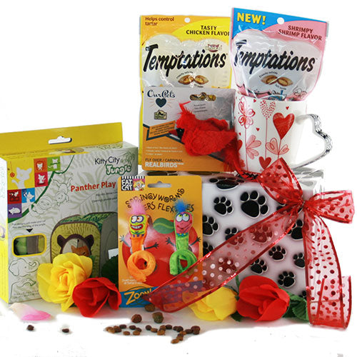 For the Love of Cats: Pet Cat Gift Basket