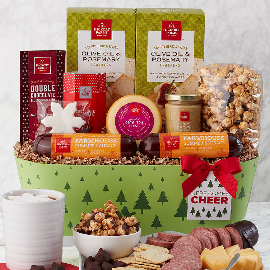 Here Comes Cheer: Holiday Sweet & Savory Basket