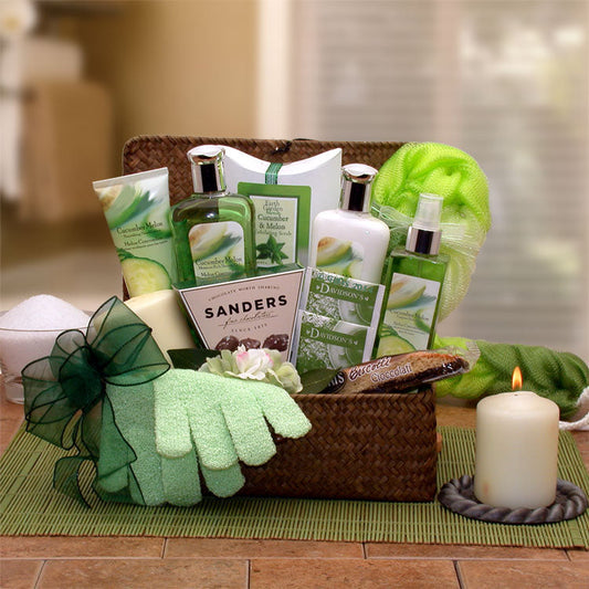 Serenity Spa Cucumber & Melon Gift Chest