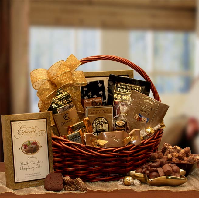 Chocolate Gourmet Gift Basket (Med)