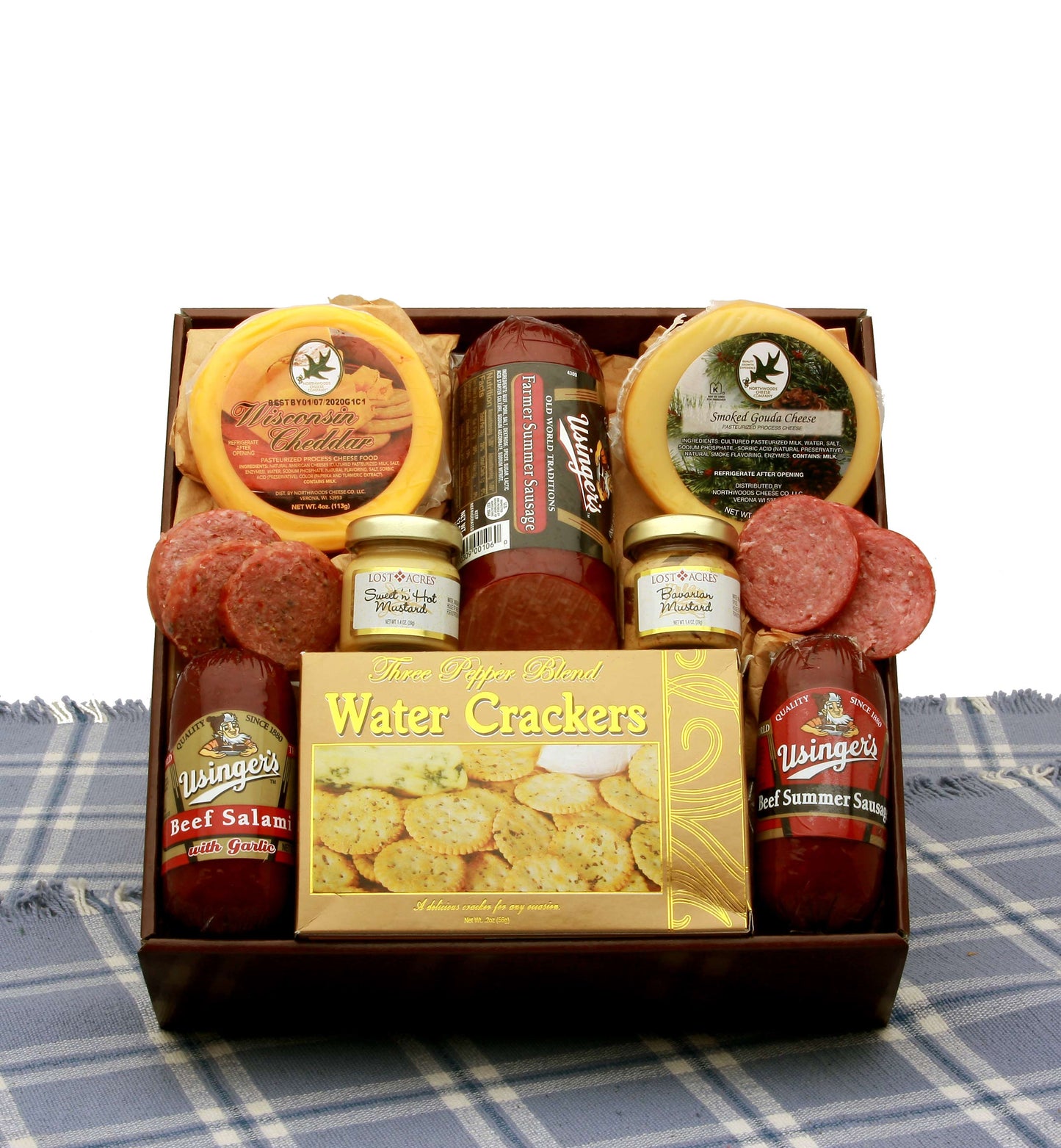 Hearty Favorites Meat & Cheese sampler