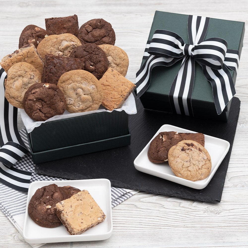 'Tis The Season Cookie and Brownie Bakery Gift Box - Small