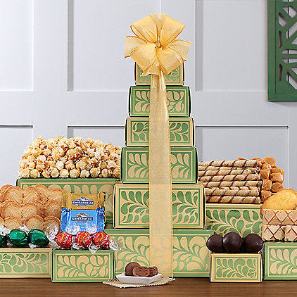 Tower of Delights: Chocolate & Sweets Gift Tower