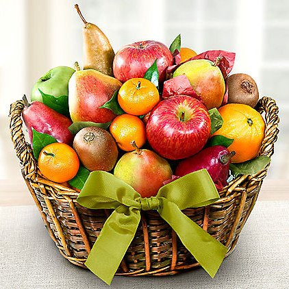 Organic Collection: Fruit Gift Basket