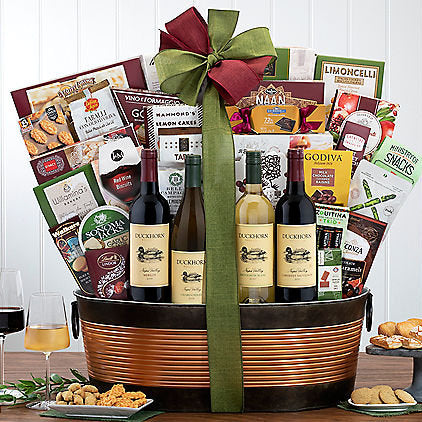 Duckhorn Vineyards Napa Valley Quartet: Wine Gift Basket