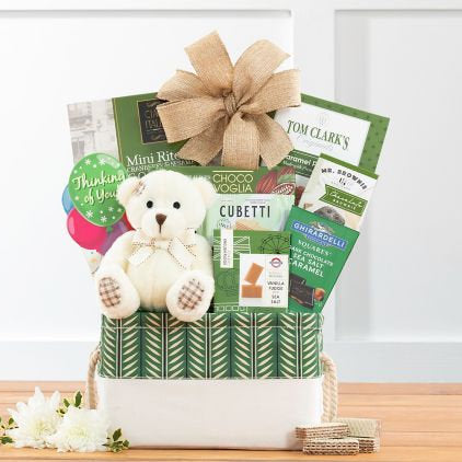 Bear Hugs: Thinking of You Gift Basket