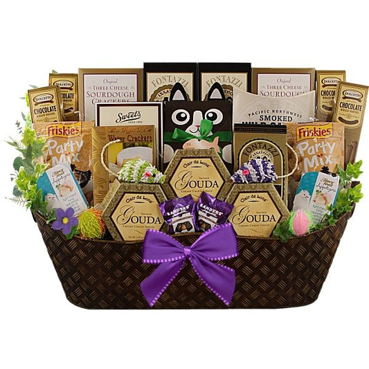 Good Cat and Owner Gift Basket