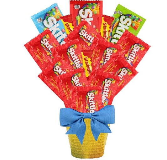 Screaming Skittles Candy Bouquet